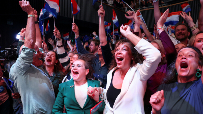 Dutch Liberals under Rob Jetten take surprise lead in election exit poll