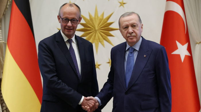 Friedrich Merz meets Erdoğan in Türkiye, discusses Gaza, defence cooperation