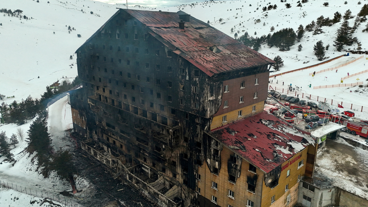 Turkish court sentences 11 people to life in prison over deadly hotel fire