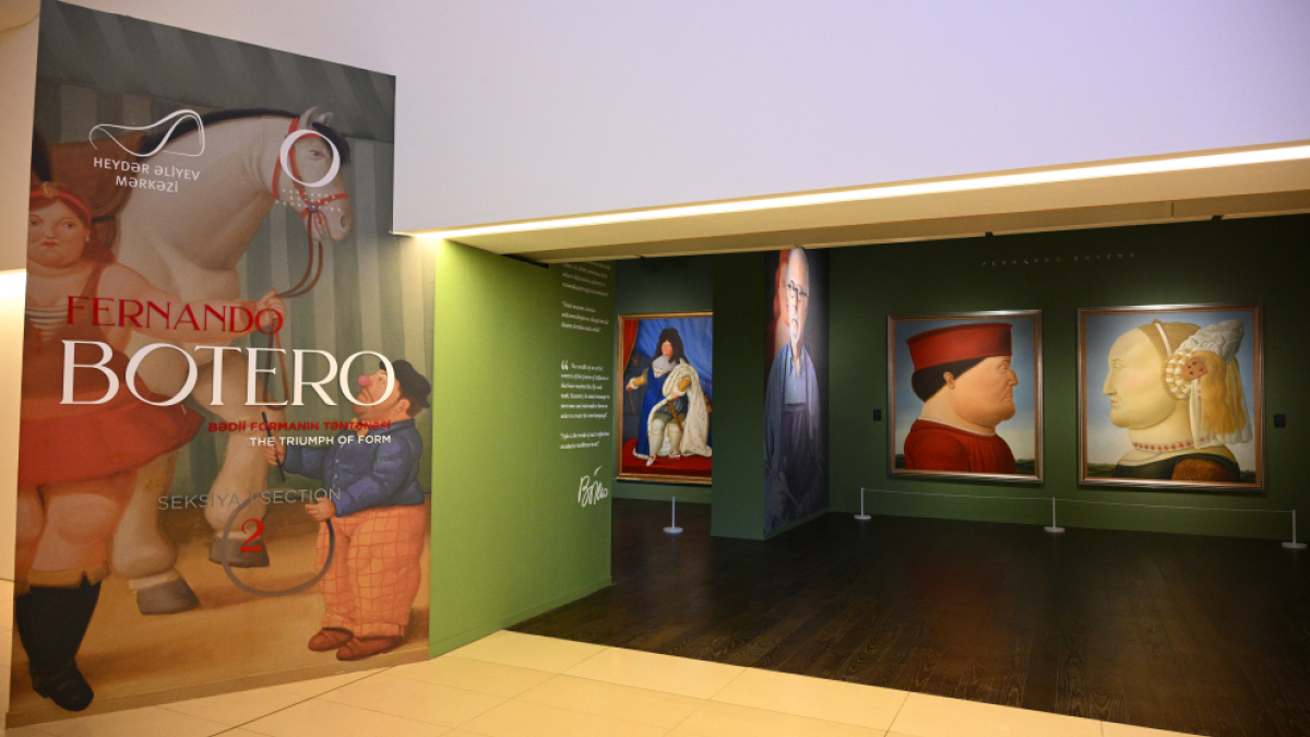 Art Weekend festival opens at Heydar Aliyev Center with Fernando Botero exhibition