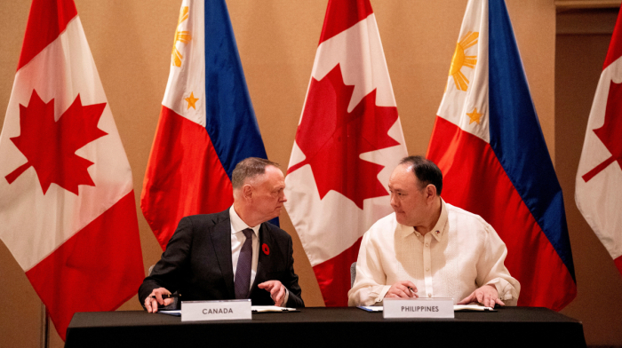 Philippines, Canada sign pact on troops to deepen defence ties