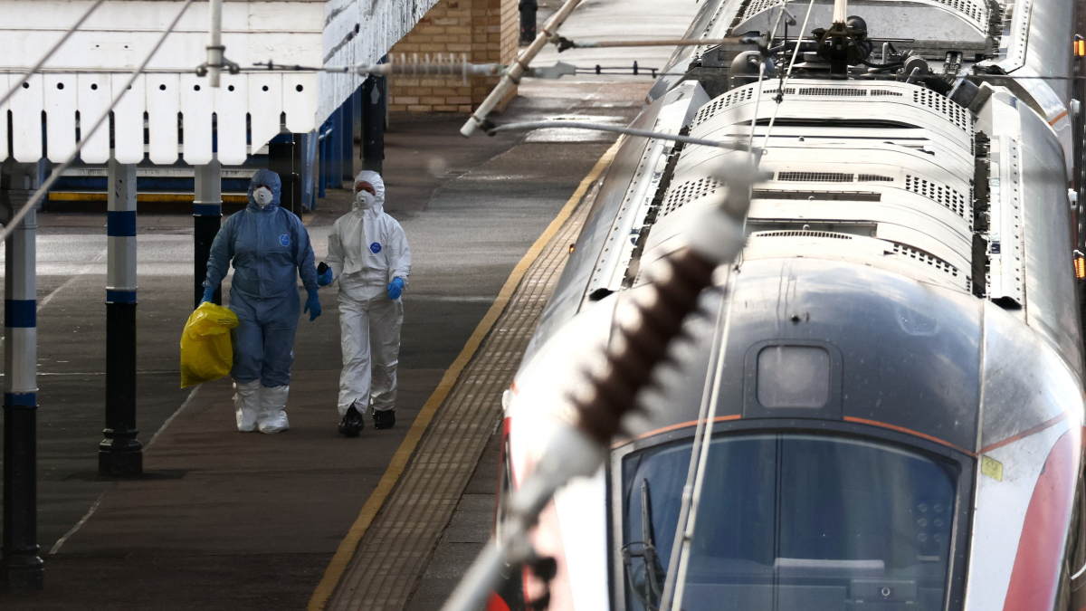 UK police say mass stabbing on train is not terrorist incident