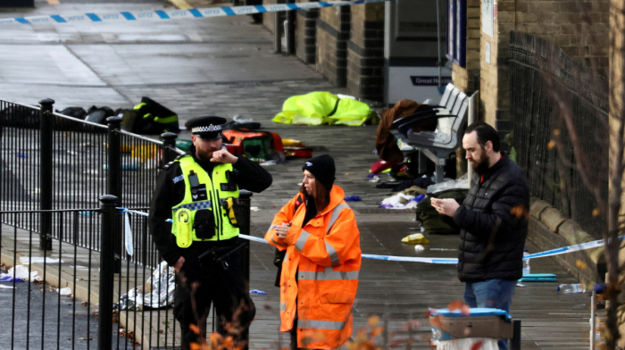 Man accused of UK train attack charged with 11 counts of attempted murder