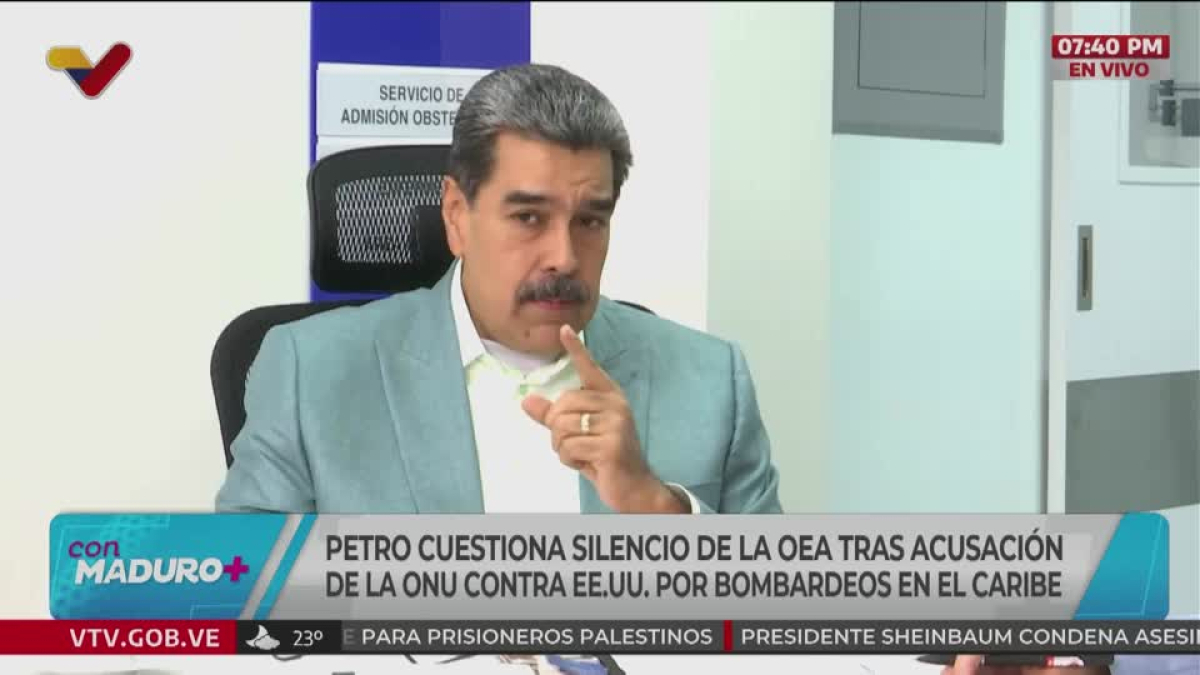 Maduro urges unity as U.S. military presence grows in Caribbean