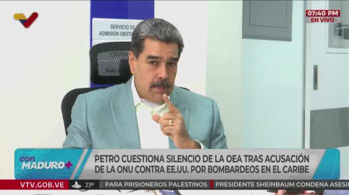 Maduro urges unity as U.S. military presence grows in Caribbean