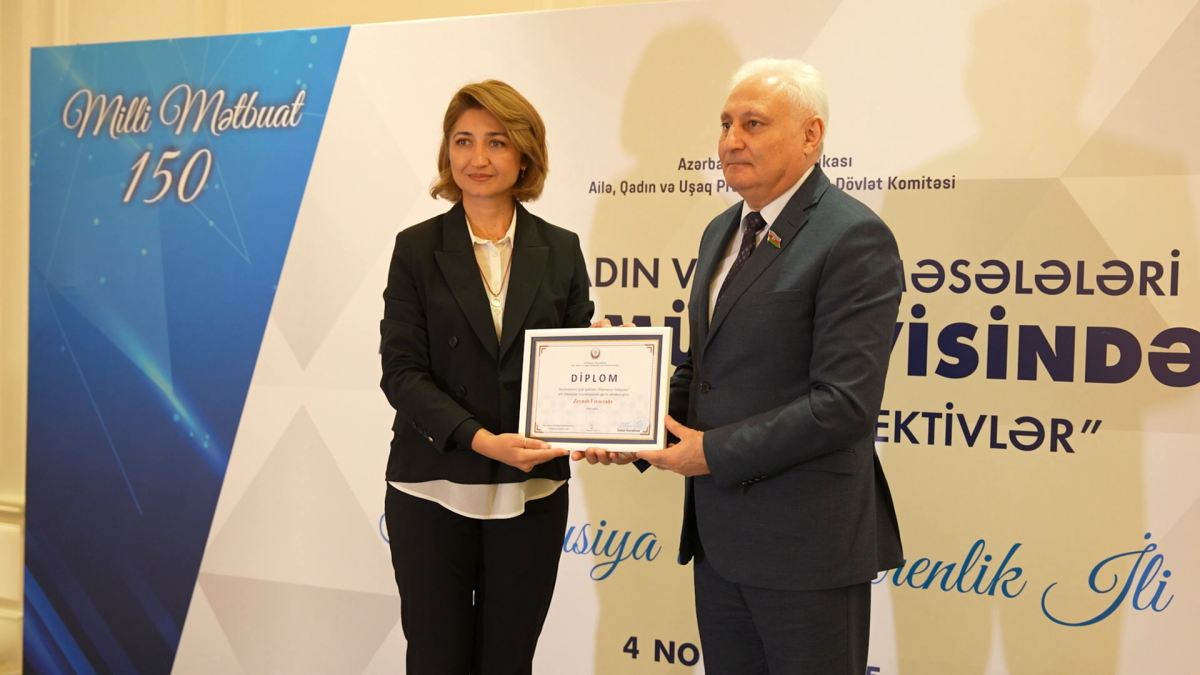 AnewZ TV wins award for 'From Azerbaijan to the Top of the World'
