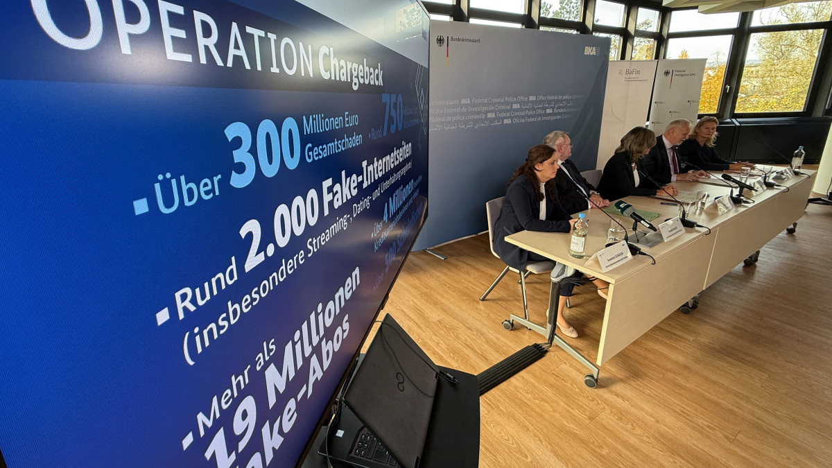 Germany arrests 18 in global online fraud and money laundering scheme