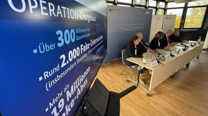 Germany arrests 18 in global online fraud and money laundering scheme