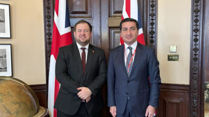 Assistant to President of Azerbaijan meets with UK Minister of State