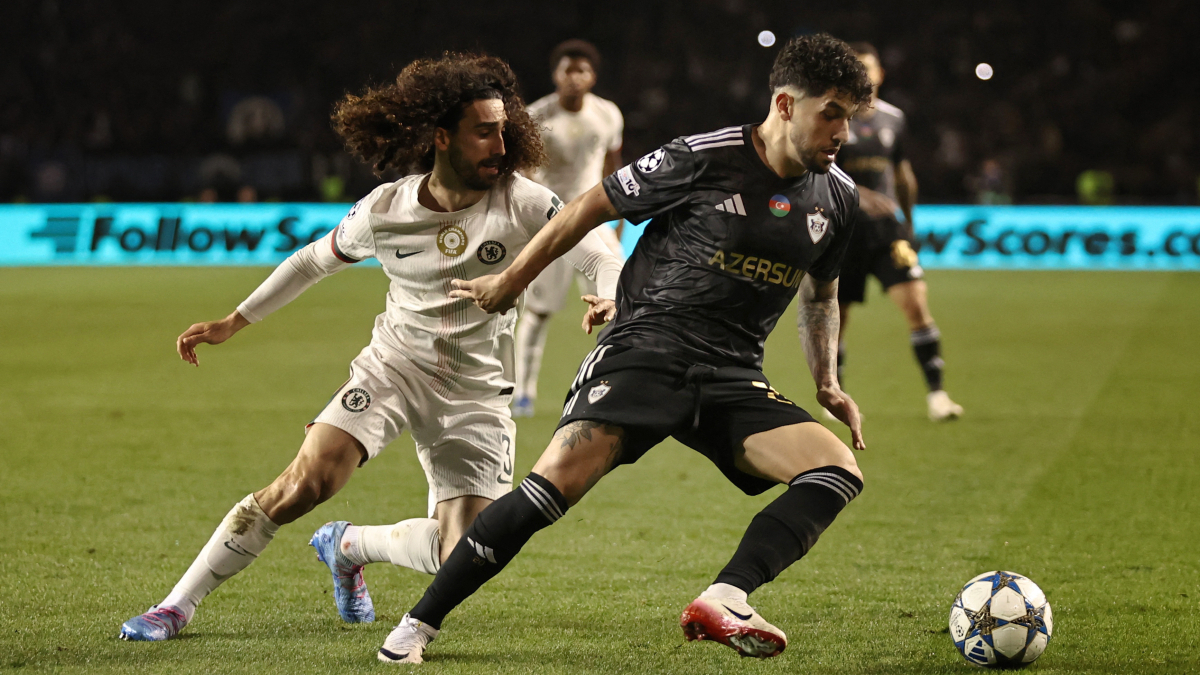 Qarabağ and Chelsea level at 2–2 in Baku
