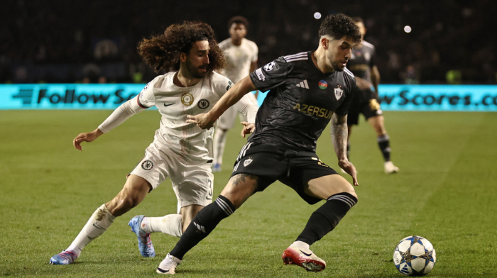 Qarabağ and Chelsea level at 2–2 in Baku