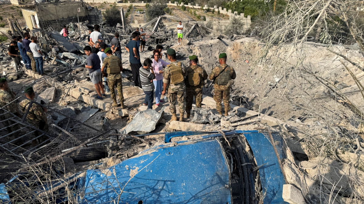 Israel launches airstrikes on south Lebanon, says it's targeting Hezbollah