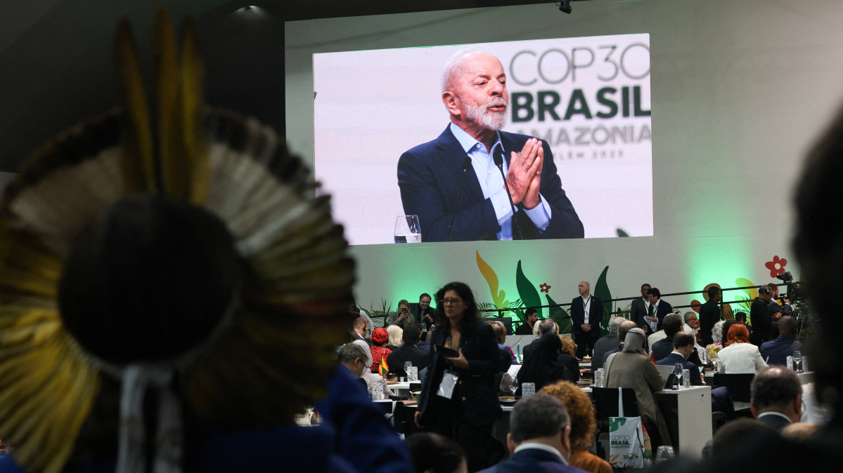 What are world leaders saying at climate summit in Brazil?