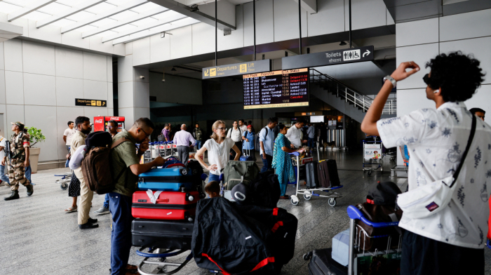Hundreds of flights delayed at Delhi airport after glitch in air traffic system
