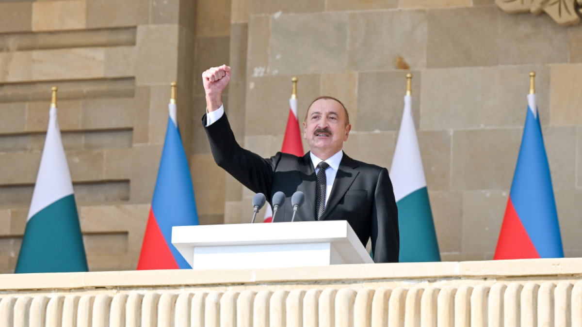 Azerbaijan marks Karabakh victory with solidarity from Türkiye and Pakistan