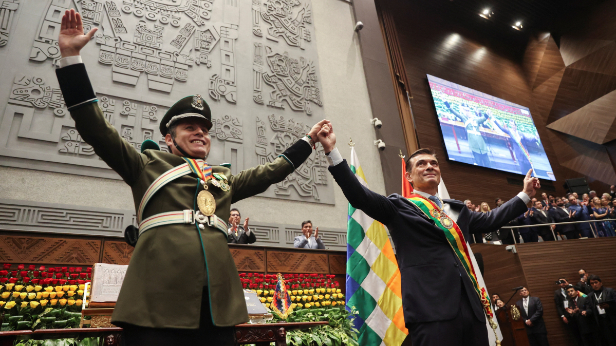 Rodrigo Paz sworn in as Bolivia's new President