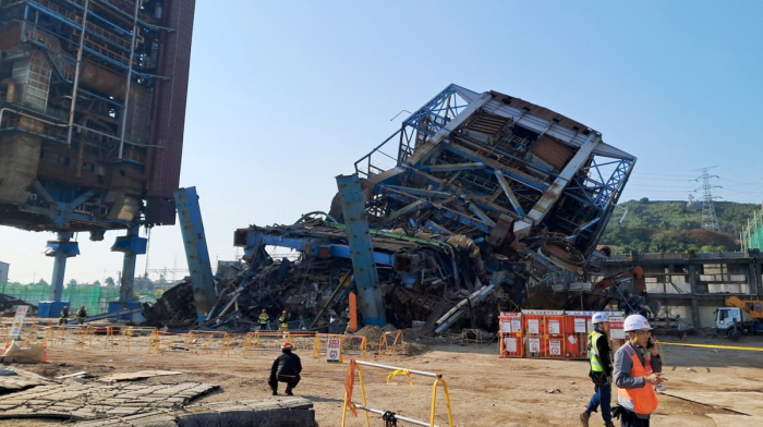 South Korea rescuers recover 3rd body after power plant collapse, media reports say