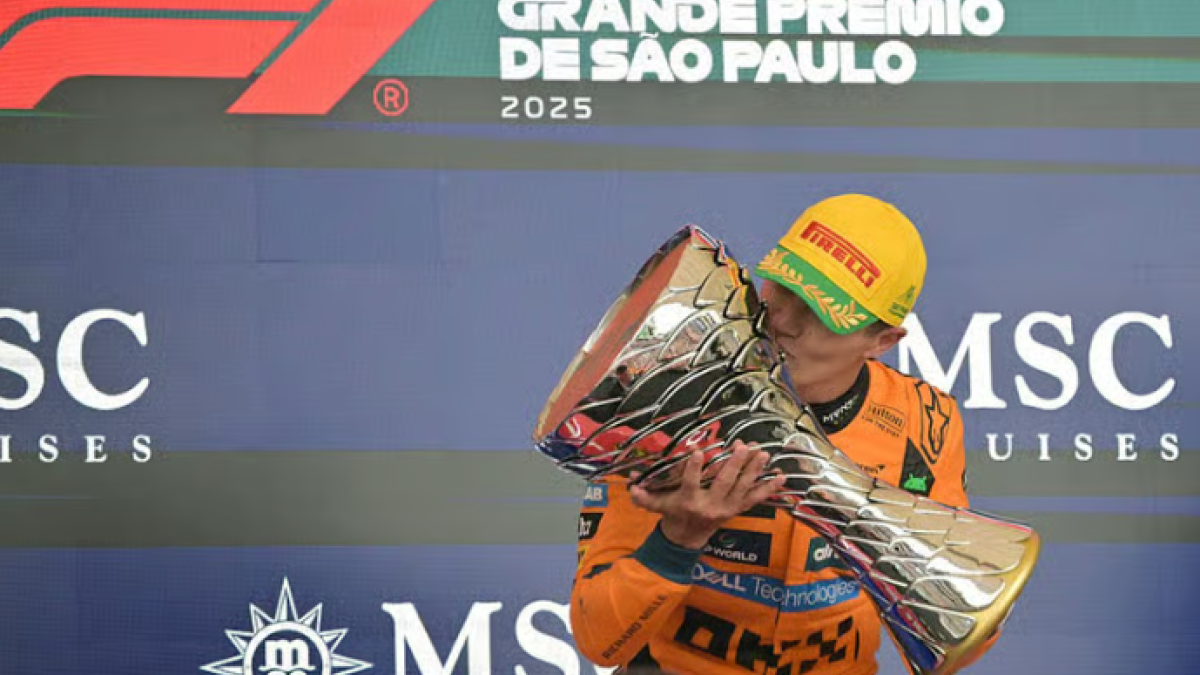 Lando Norris wins Brazil GP to extend world championship lead