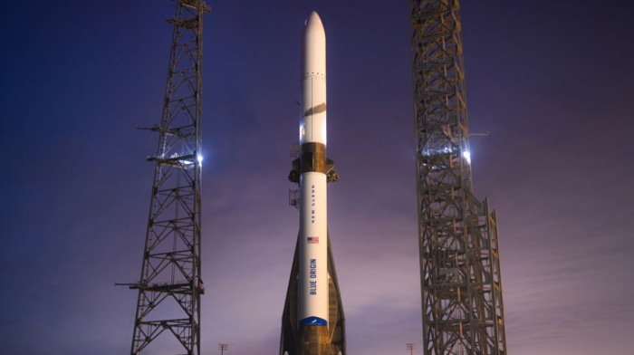 Blue Origin launches NASA Mars mission as Bezos challenges SpaceX