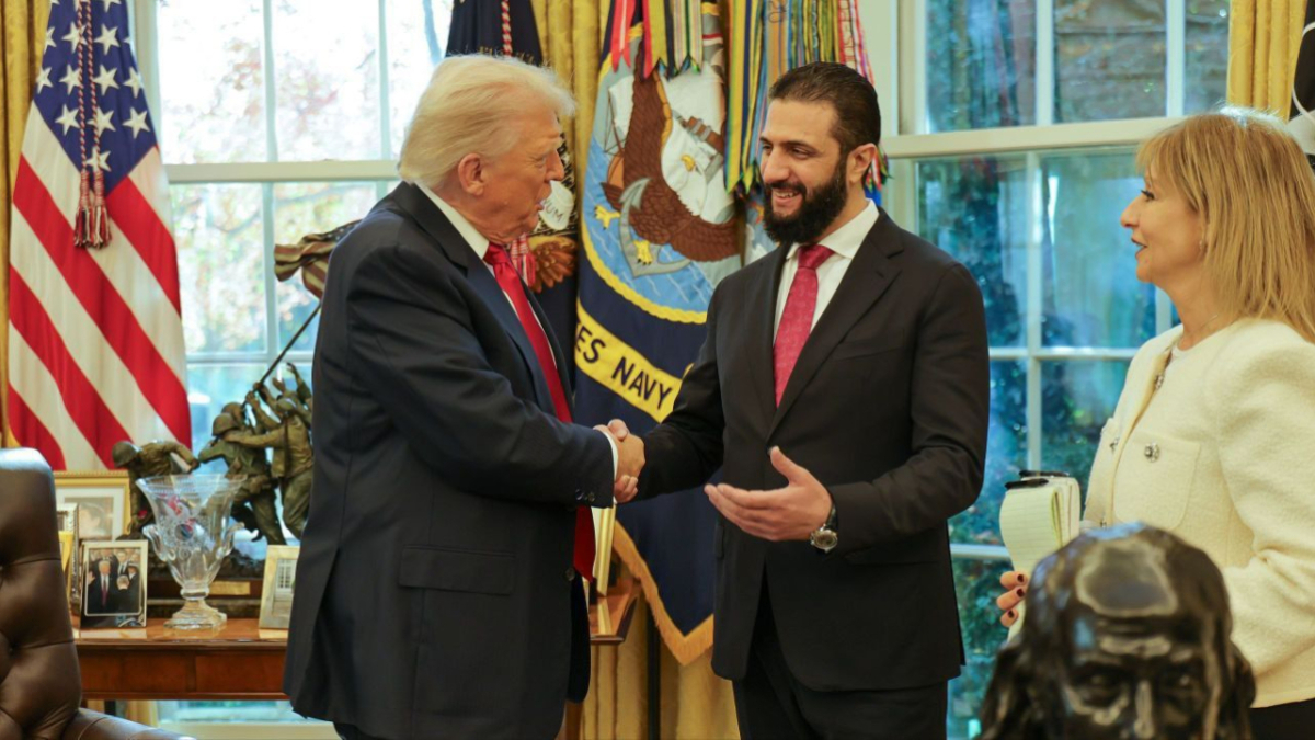 Syria's al-Sharaa and Trump discuss strengthening ties