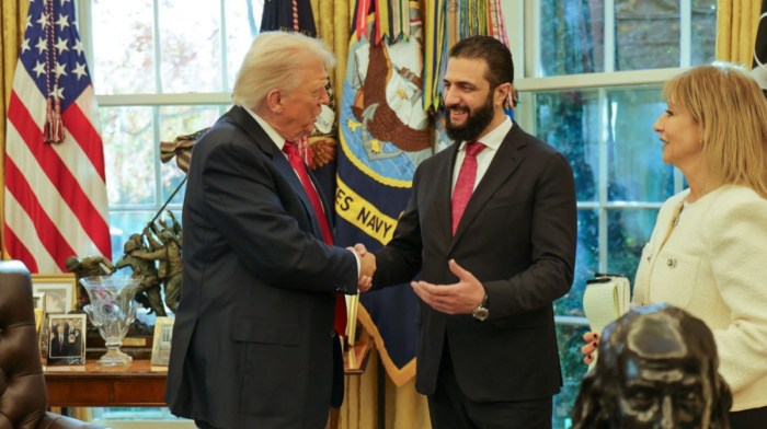 Syria's al-Sharaa and Trump discuss strengthening ties
