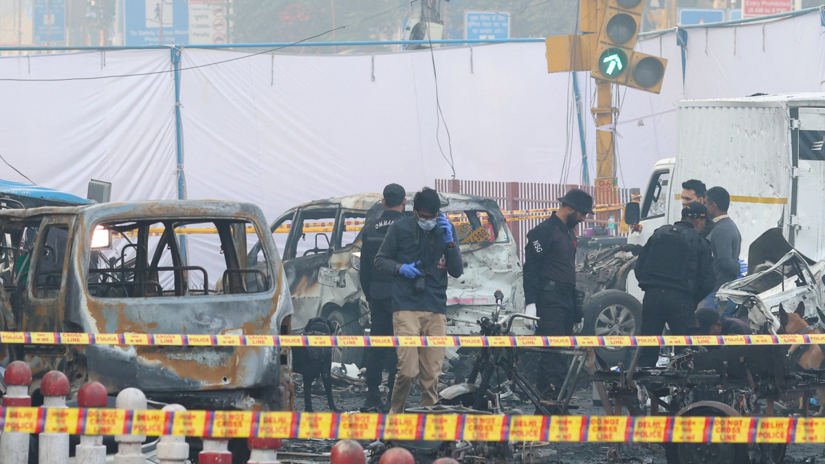 Delhi car blast being probed under anti-terrorism law