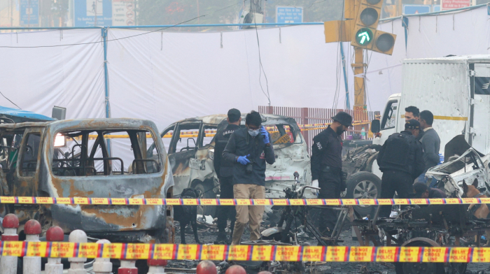Delhi car blast being probed under anti-terrorism law