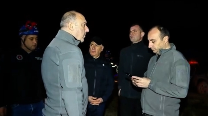 Turkish Plane crash: Georgia interior Minister at site where C-130 Hercules went down