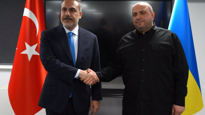 Turkish minister meets Ukrainian security chief