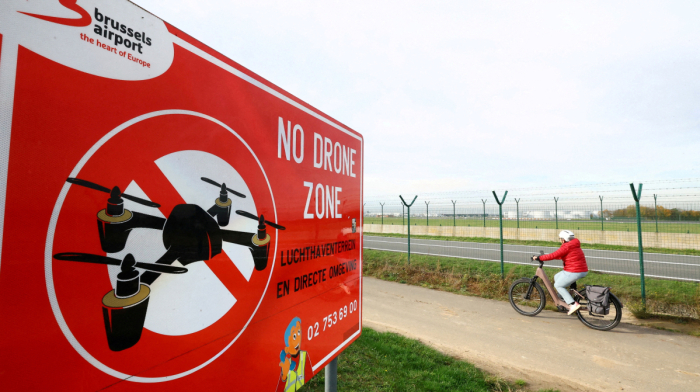 Flights temporarily suspended at Brussels Airport after drone sighting