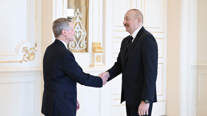 President Ilham Aliyev receives delegation from the U.S. Church of Jesus Christ of Latter-day Saints