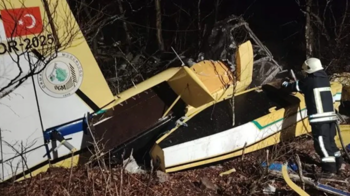 Türkiye-registered air tractor crashes in Croatia, pilot reportedly killed