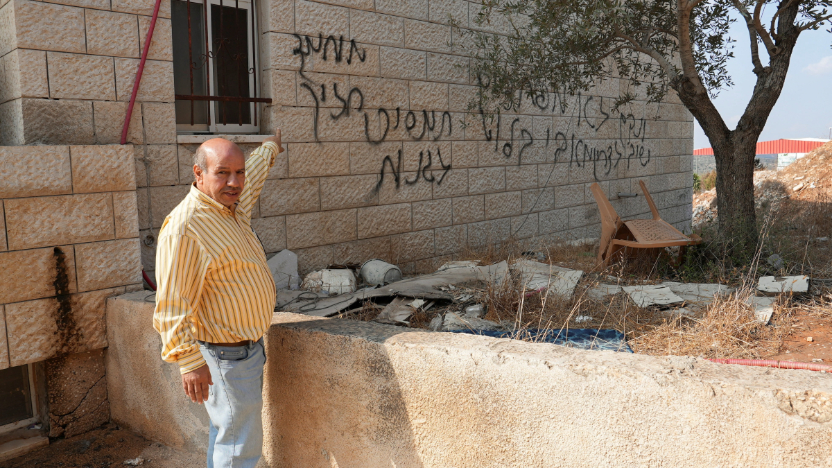 UN condemns mosque attack in West Bank amid surge in settler violence