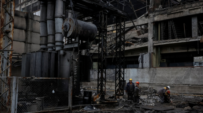 Ukrainian energy workers in endless race to repair damage from Russian strikes