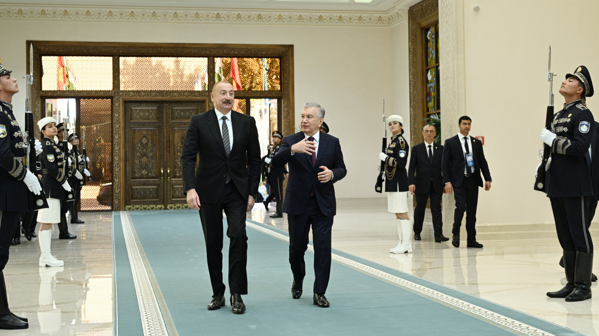 President Aliyev welcomed in Tashkent as Azerbaijan and Uzbekistan deepen cooperation