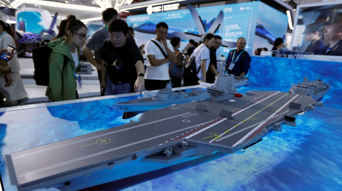 China’s Fujian aircraft carrier completes first full sea training mission