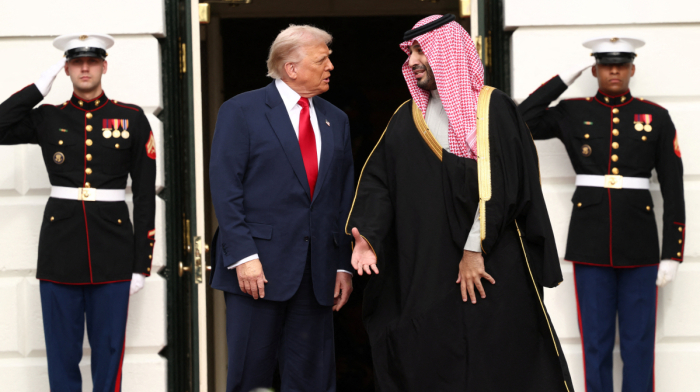 Trump hosts Saudi crown prince for pomp-filled, deal-making visit with Trump