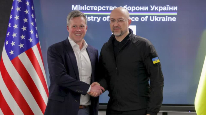 Ukraine briefs U.S. in Kyiv on Russian attacks