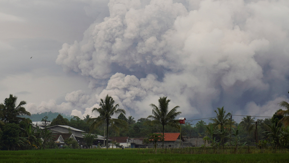 Indonesia evacuates stranded climbers after Semeru volcano erupts