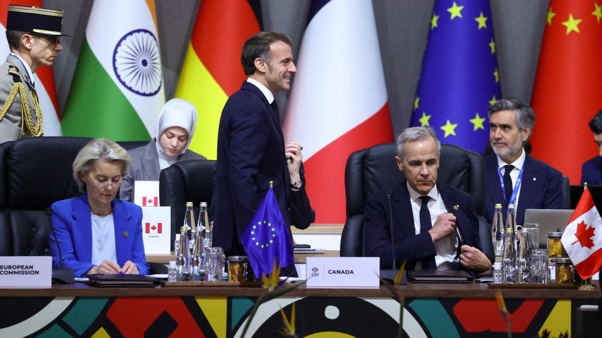 France and Canada discuss Ukraine, Gaza on G20 sidelines