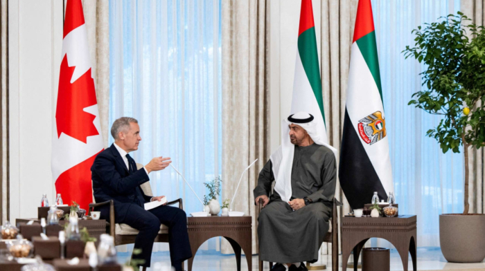 Canada PM and UAE President meet in Abu Dhabi, discuss Gaza