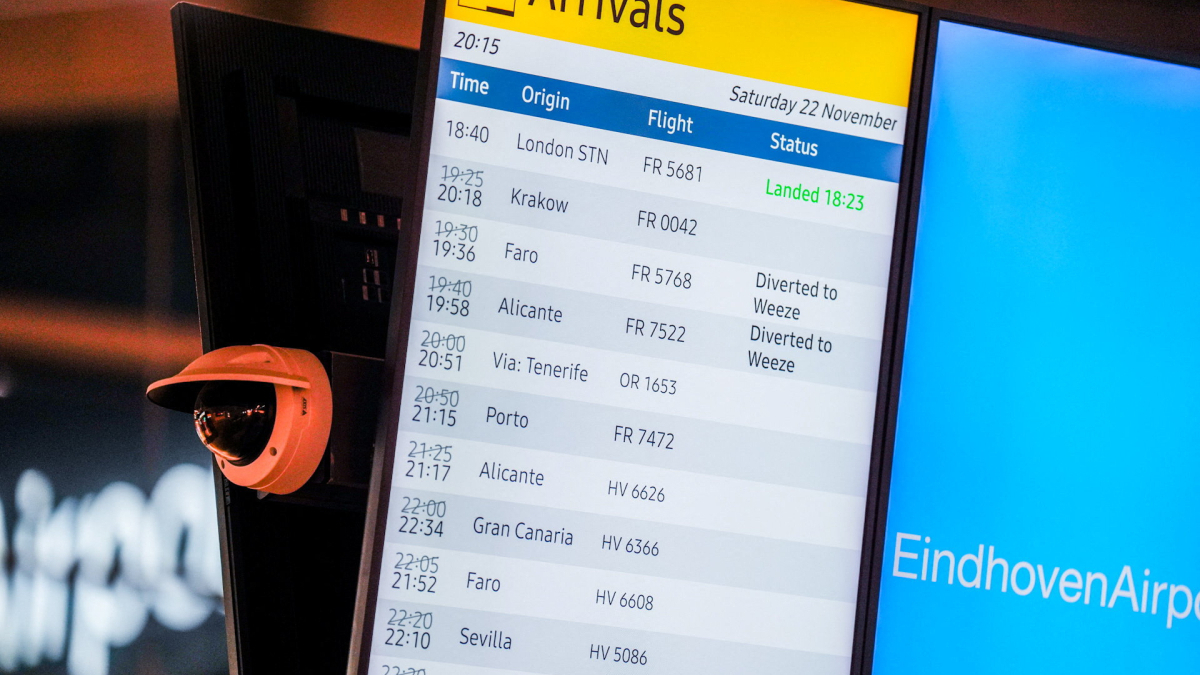 Eindhoven airport closed after drone sightings, defence minister says