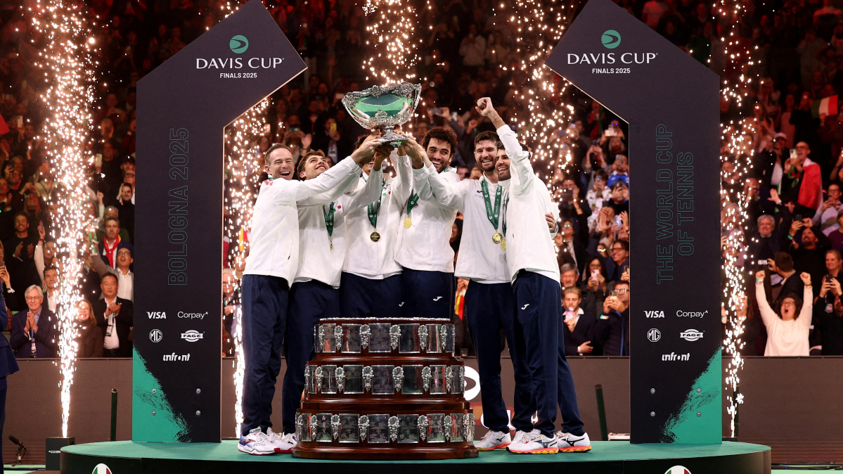 Berrettini, Cobolli lead Italy past Spain for third straight Davis Cup title