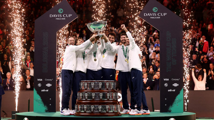 Berrettini, Cobolli lead Italy past Spain for third straight Davis Cup title