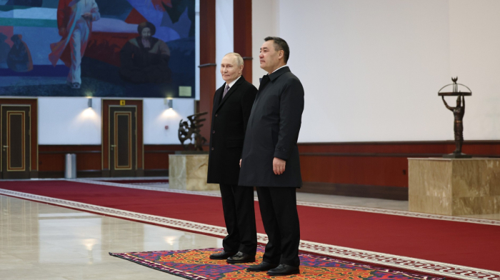 Putin arrives in Kyrgyzstan ahead of CSTO summit and three-day state visit