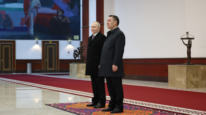 Putin arrives in Kyrgyzstan ahead of CSTO summit and three-day state visit