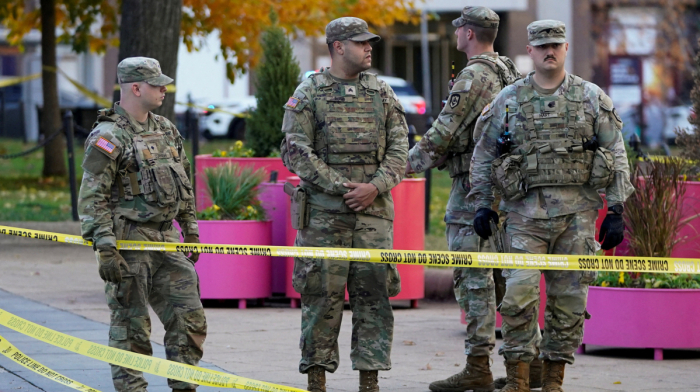 Two national guard members shot near the White House