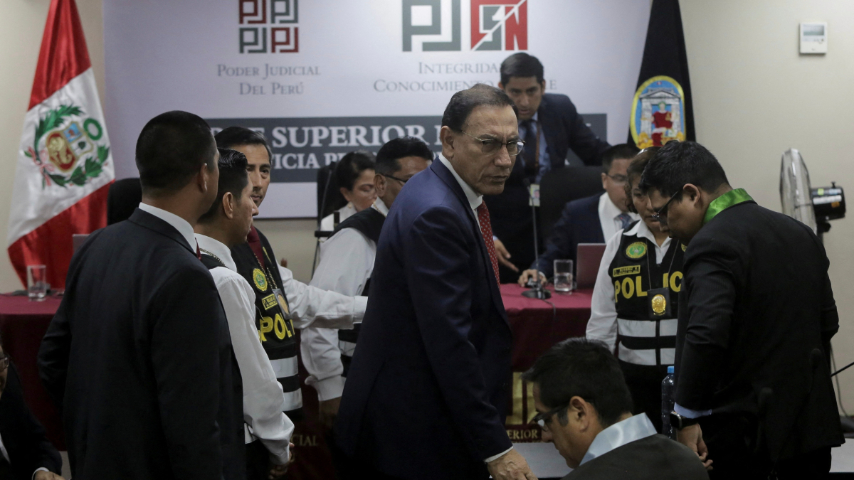 Court sentences Peru’s ex-president Vizcarra to 14 years for corruption