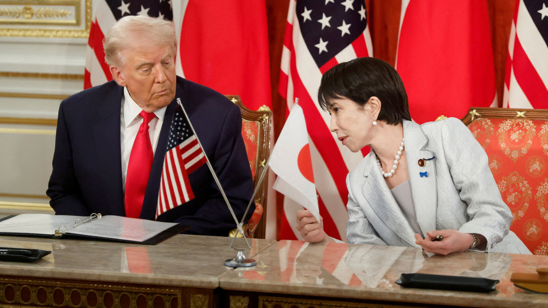 Trump urges Japan to cool tensions with China over Taiwan