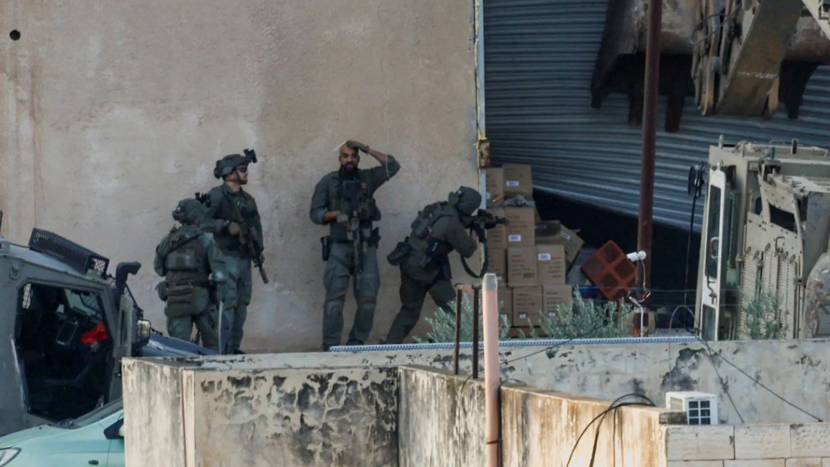 Two Palestinians shot dead during Israeli West Bank raid